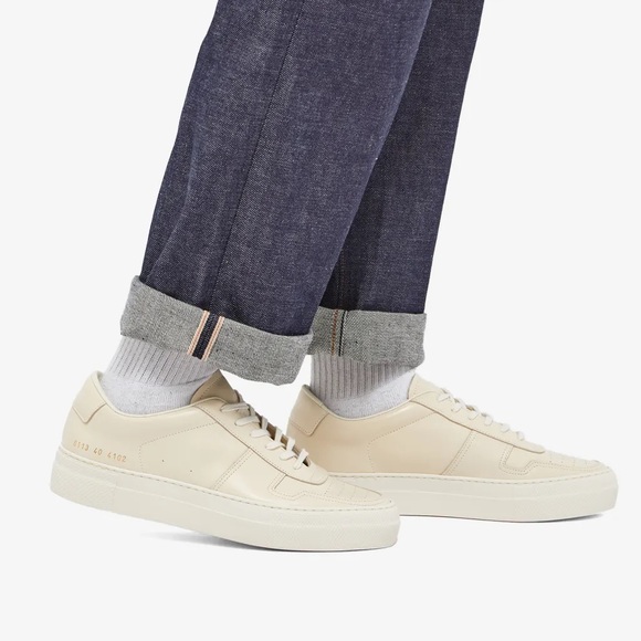 Woman by Common Projects BBall Super Sneaker in Off White sz 37 New in Box - Picture 1 of 7